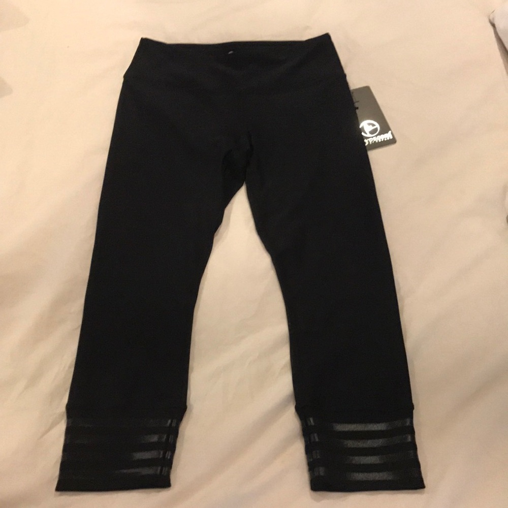 NWT 90 Degree by Reflex cropped leggings
